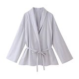 Spring New Textured Double-Dual And Coat 5427734 Trousers 4391423