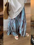 Chiffon Half-Body Skirt Early Spring Summer 2026 New Women's A-Shaped High-Rise Long Thin Umbrella Skirt