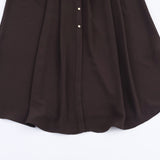 Autumn New With Belt Shirt Long-Sleeved Flute Dress