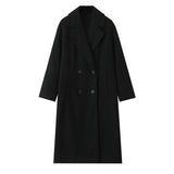 Autumn New Loose Soft Double-Dbutled Coat 3046298