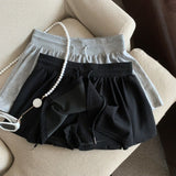 High-Stock Explosion Ballet Rope Women High Waist A Word Anti-Light Thin Casual Skirts