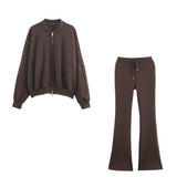 BSK&TRAF Women's Fall 2025 New Interlocked Jacket Coat 3641850+ Horned Pants 3641851