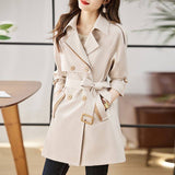 High-End Windwear Women's Long-Term 2025 Spring And Autumn New This Year's Popular Small Man Temperament Coat