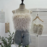 Real Shot Of Hairy Atmosphere With A Smear Chest Vest With A Short-Term Adjustable Strap Sleeveless Top 2801
