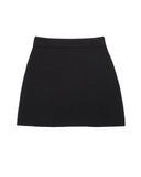 Women's Short-Sleeved Knitted Knitted Knitted Miniskirt
