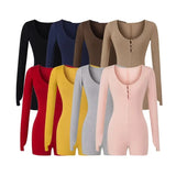 Hottie Tight Long Sleeve Conjoined Shorts Lady Wears Autumn New Spice Girls One-In-One