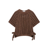 Autumn New Side With Coarse Needle Loose Top 2142116