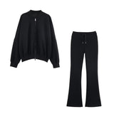 BSK&TRAF Women's Fall 2025 New Interlocked Jacket Coat 3641850+ Horned Pants 3641851