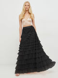 2025 Summer Explosion Fashion Mesh Cake Half-Dressed Dress Woman