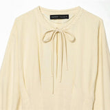 2026 New Summer Long-Sleeved Collar Body-Playing Long Sleeve Dress 2125304