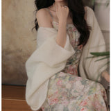 Ma Hai Mao Curved Sweater Female Soft-Haired Spring And Summer 2026 New Gentle Wind Sweet Temperament Thin Top