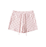 Wave Point Drawstring Shorts Women 2026 Summer New Three-¿ãs Retro Hot Pants Slimming Sweat Hot Pants