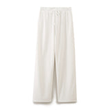 Spring New Double-Sided Cloth Loose T-Shirt 3854307 Double-Sided Cloth Jogging Trousers 3854308 Set