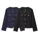Spring 2025 New Women's Casual Design Long-Sleeved Fashion Temperament Jacket Jacket