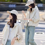 Travel Essential Casual Clothing 2026 Spring Fashion Design Sense Thin With Small Coat Women's Loose Short