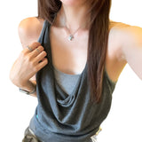 Light People Know Wearing The Swinging Letterless Vest Women's Summer Wear 2026 New Korean Design Slings