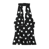 Summer New Bow Ornament Wave Hanging Neck Blouse 3067120
