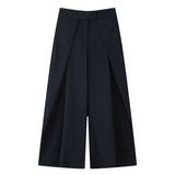 BSK&TRAF Women's Clothing Spring 2026 New Fashion Tanned Trousers 8219100