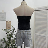 Real Pat With Chest Pad Cool Pu Skin Repair Waist-Skin Vest Sexy Hottie Leather Coat Wrapped Bra Short Top 8117