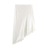 2025 New Women's Fashion Style Elegant Silk And Silk-Sense Half-Body Skirt 4772518
