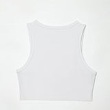 Summer New Floral Print Sleeveless T-Shirt 5644071