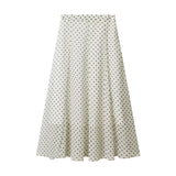 Spring New Round Spot Bow Dress 5289161 Long Dress 5289043