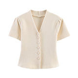 Structurally Knitted Coat 4192071 Short Top 4192072 Balloon Knitwear 4192073 Set
