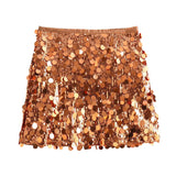 Autumn New Squins With Stylish Miniskirt Skirt 3920139 808