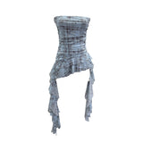Sleeveless Truches With Thin Double-Layer Mesh Tector-Bosing Vest With Non-Slip Strips With Sleeveless Top 1571