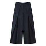 BSK&TRAF Women's Clothing Spring 2026 New Fashion Tanned Trousers 8219100