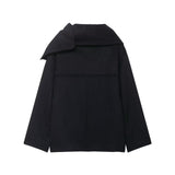 Autumn New Wool-Blend Scarf Short Coat 6318275