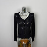South Korea's New Pure-Willed Skinned Thin Long-Sleeved Top Temperament V-Neck Sunscreen Cardigan T-Shirt Woman Trend