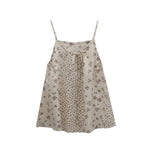 2026 Summer New Sen With Sweet Loose Lazy Wind Chopped In The Long Sleeve Vest Sleeveless Print Top