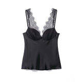 Autumn New Lace-Sense Sling-Sling Suit 8986331800