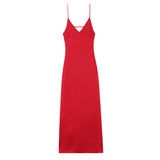 Summer New Silk Hyssin Stubble Dress 2452331