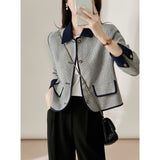 Small Fragrant Short Coat Woman Spring Small Man 2025 New Popular Explosion Temperament Ocean