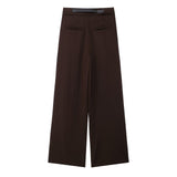 Side Fork Vest 2010702 Belt 100 Fold Comfortable Leisure Trousers 4661505 Set