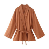 Spring New Textured Double-Dual And Coat 5427734 Trousers 4391423