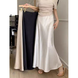 French High-End Korean Version Of Fishtail Half-Dress Women 2026 Spring New High-Rise Thin Temperament Mid-Long Skirt Chic