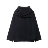Autumn New Wool-Blend Scarf Short Coat 6318275